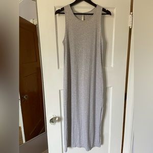 Grey babaton jersey maxi dress